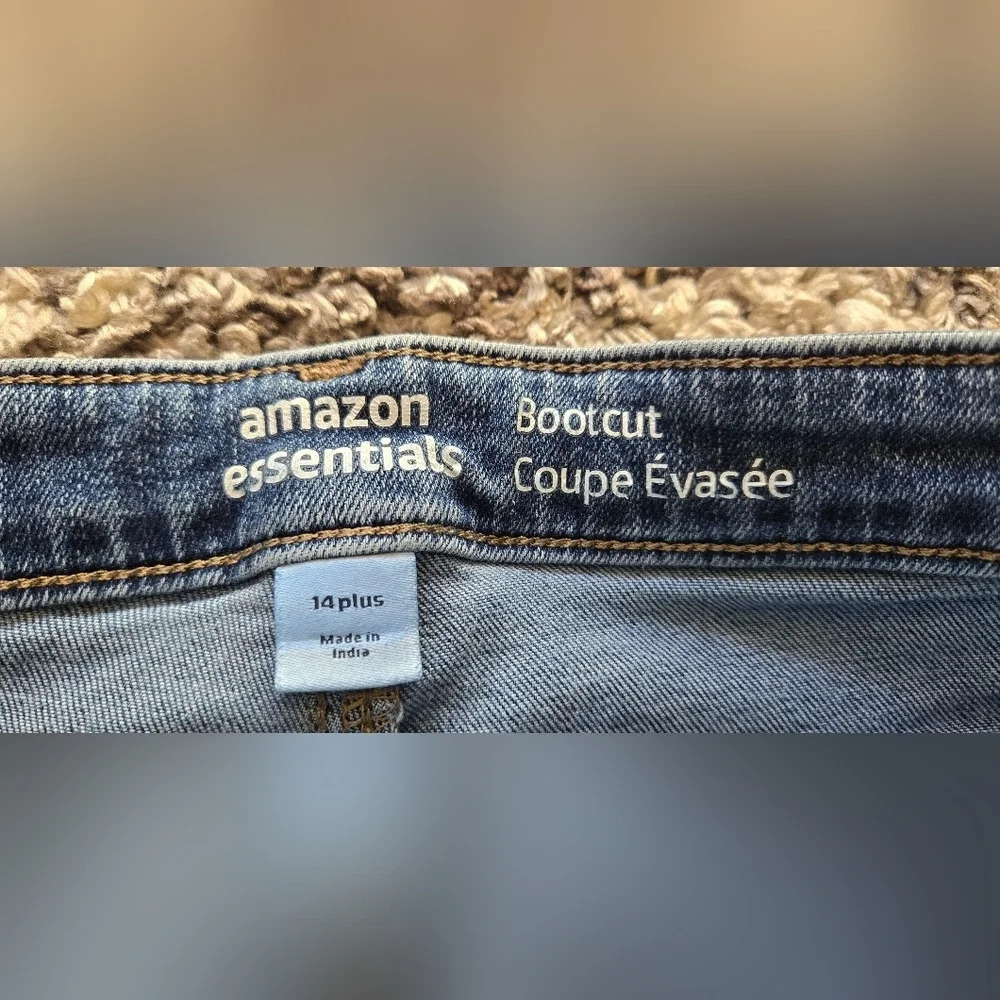 Girls' Slim Boot-Cut Stretch Jeans - Picture 6 of 7